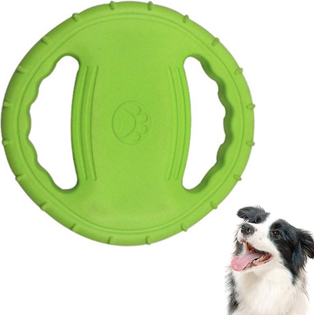 Frisbee und wurfscheiben,Mittlere und große Hunde Interaktives Spielzeug,Schwimmen, im Freien klingendes Hundespielzeug,Hundefrisbee