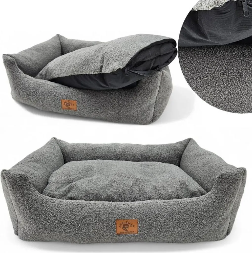 Letto per Cani Soffice 95x75 - Cuccia Lavabile Nido di Calore per Grandi Amici