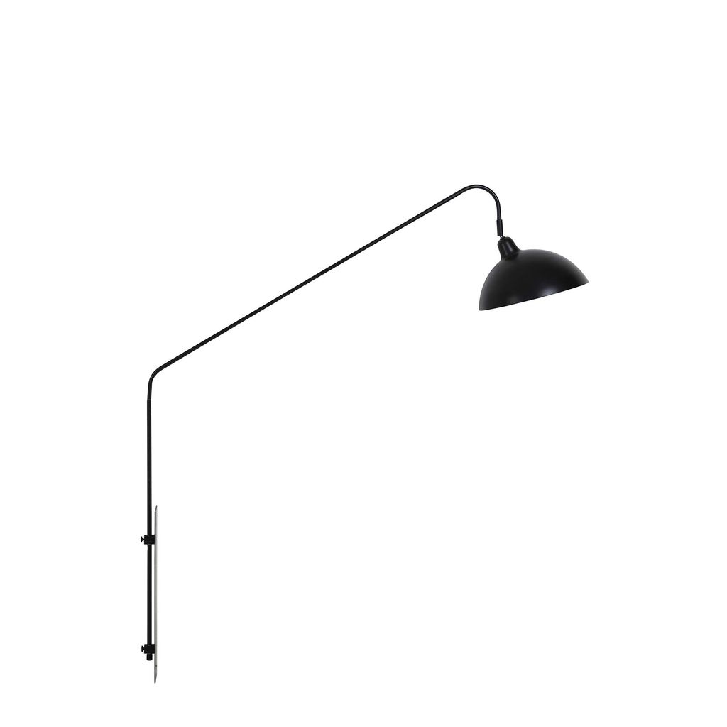 Light & Living - wandleuchte - Orion - schwarz - metall - leselampe - E27 - 3121712