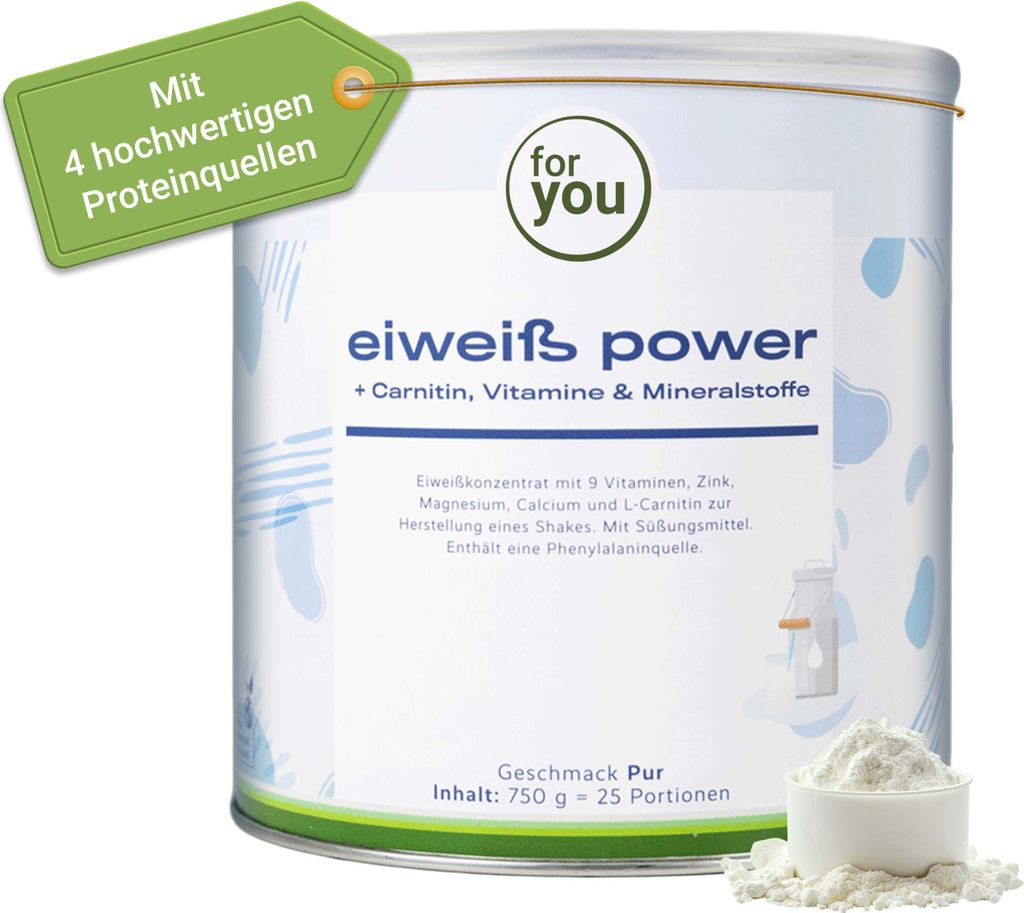 for you eiweiß power Pur Produktbild 