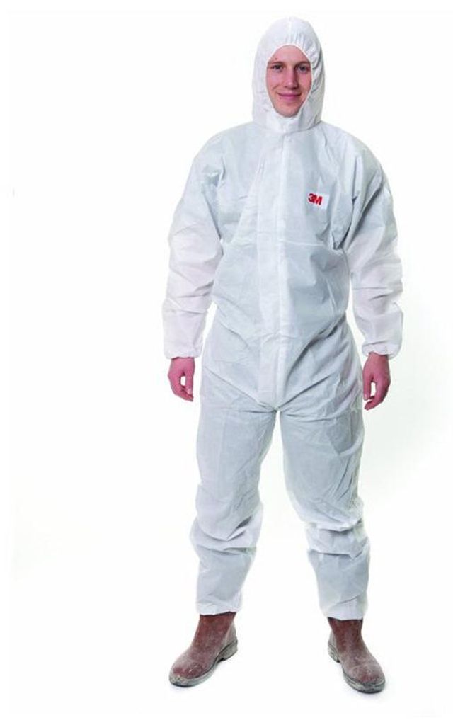 3M 4515 - XL, Biela, XL, Dospelý, Unisex, Zips, Predok Obrázok produktu 