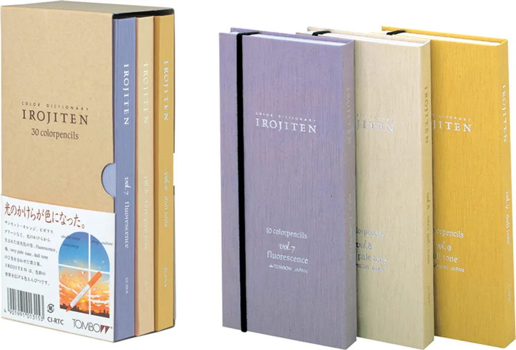 Tombow Irojiten Seascape CI-RTC-30C Coffret 30 Crayons de Couleur Art