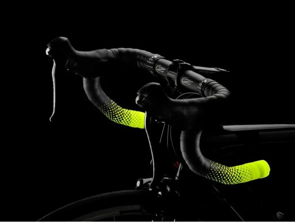 Ruban de cintre Ciclovation Advanced Leather Touch Fusion Noir Jaune