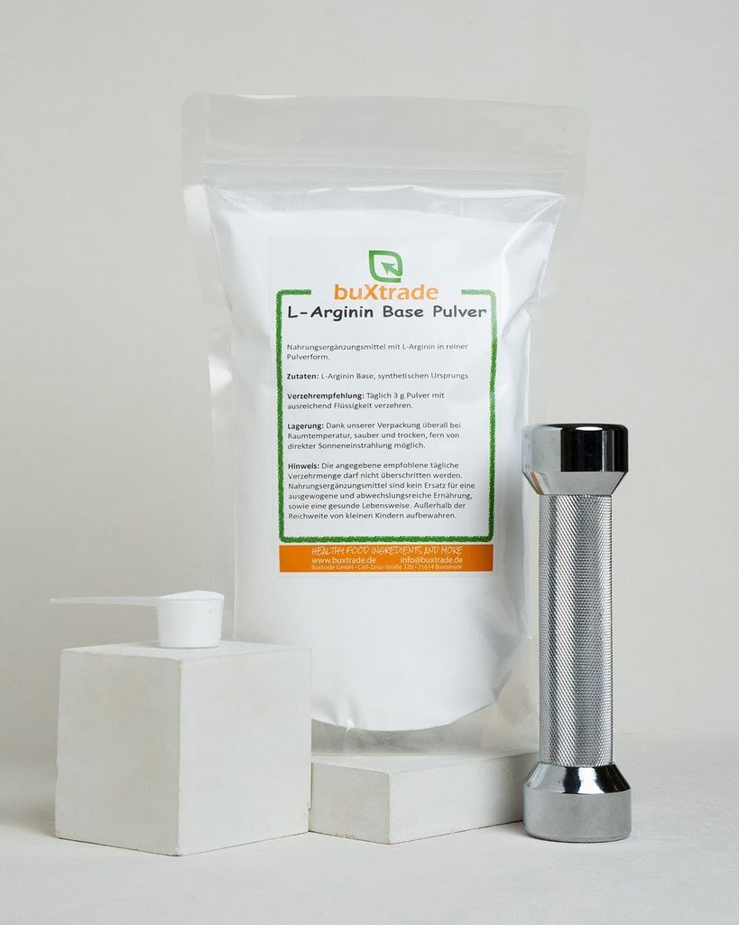 1 kg L-Arginin Base Pulver | L Arginin | Aminosäure Produktbild 