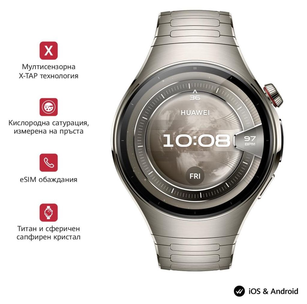 Huawei WATCH 5 3,81 cm (1,5") AMOLED 46 mm Digitln 466 x Obrázek produktu 