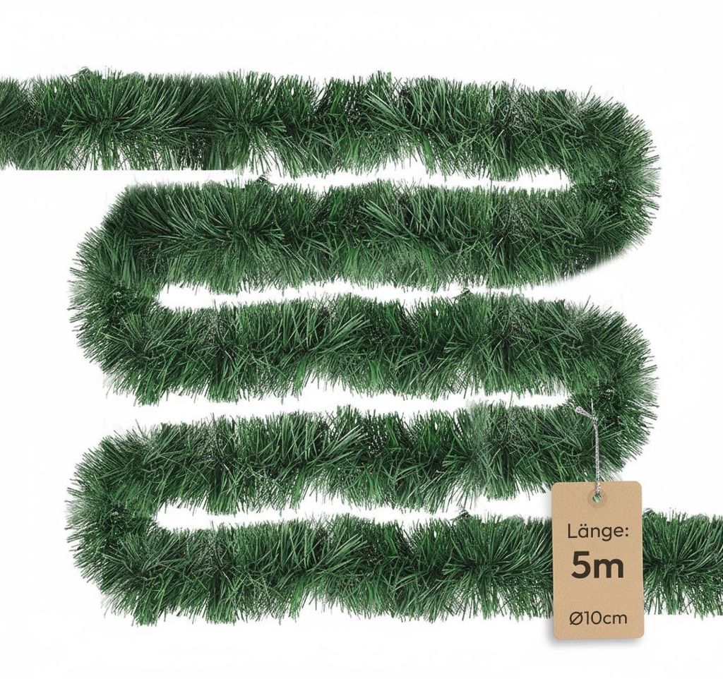 Meisterhome®  Ghirlanda di Natale Artificiale Ghirlanda di Immagine del prodotto 