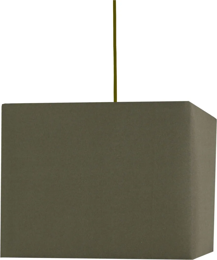 Suspension tissu marron 90 cm - 1xE27 - BASIC Candellux : Ambiance tamisée