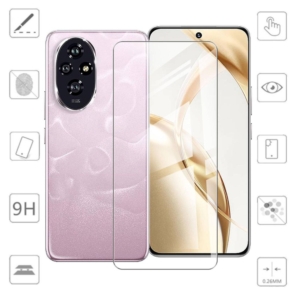 Per Honor 200 4D Display LCD completo curvo H9 Temperato Immagine del prodotto 