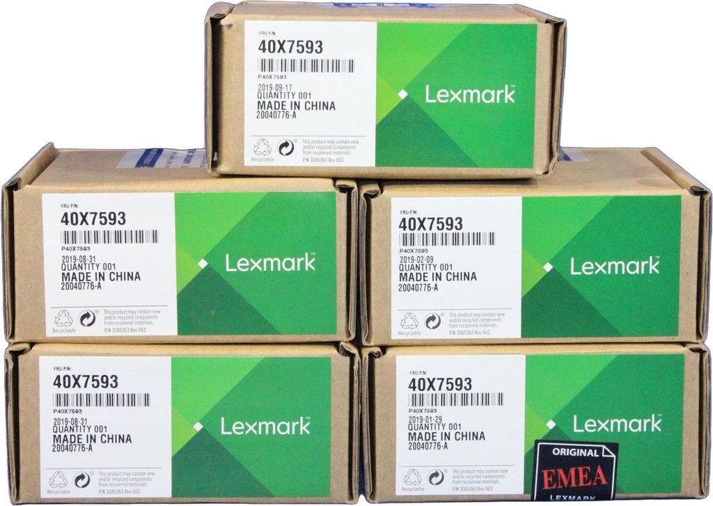 Lexmark 40X7593 Pickup Roller Assembley 5erPack -A