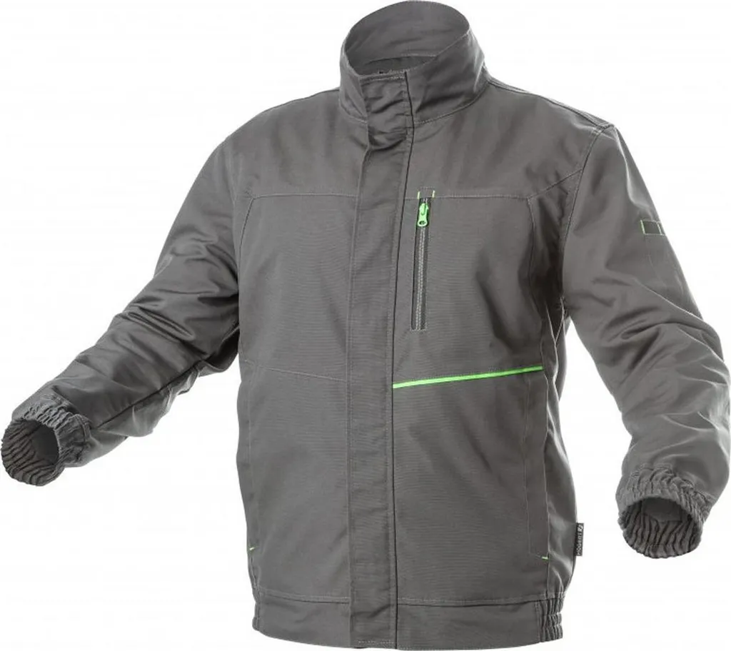 Veste de travail Högert Lemberg XL grise idéale pour BTP et ateliers