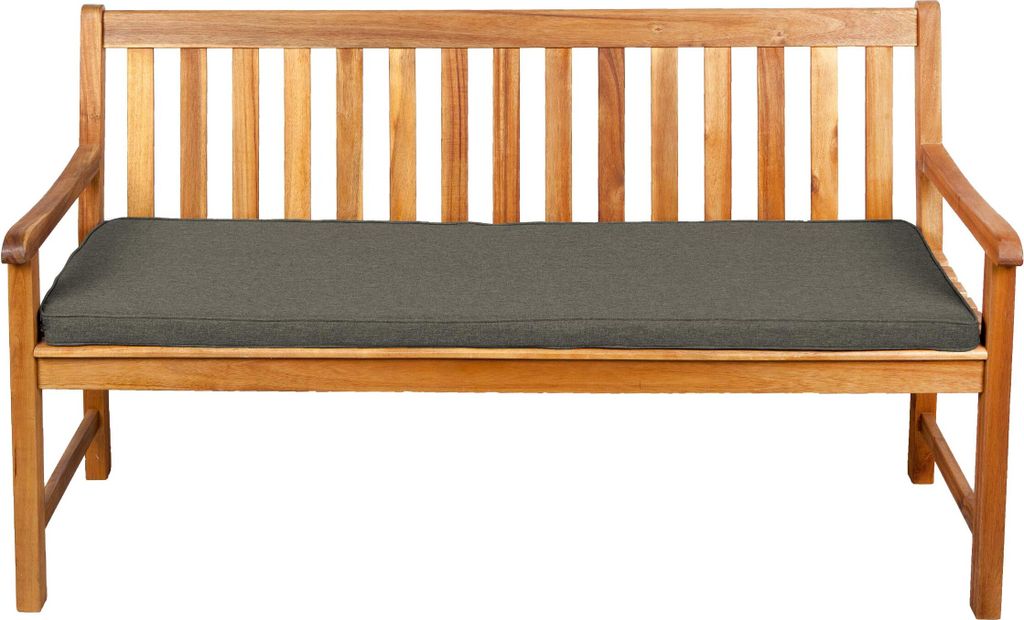 Sitzkissen für Bank, Gartenschaukeln, Sitz, glatt. FK5 (150x30x5, Dunkelgrün)