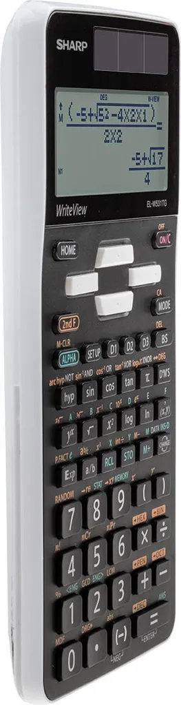 Calculatrice Sharp EL-W531 TG WH blanche avec WriteView pour le collège - 3