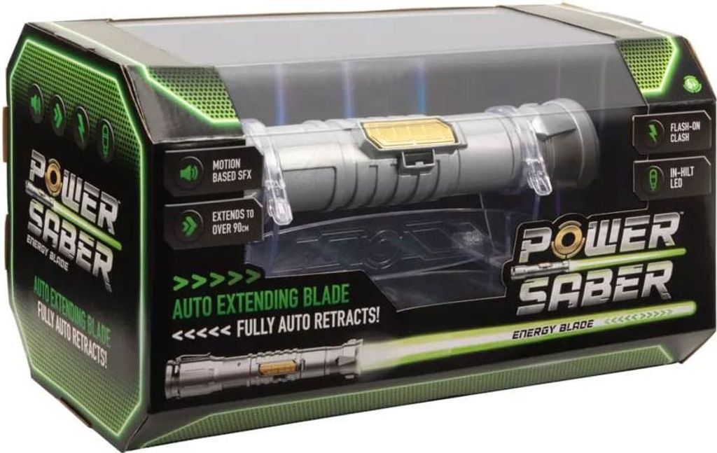 Spada laser verde con effetti sonori e luminosi Immagine del prodotto 