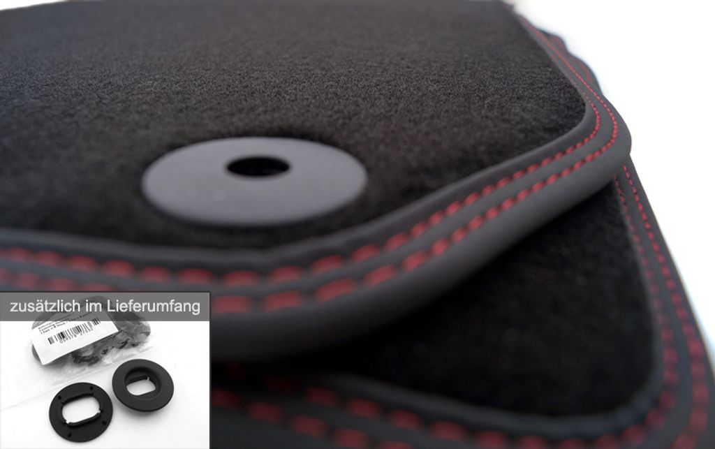 Tappetini adatti per VW Golf 4 Bora New Beetle GTI Immagine del prodotto 