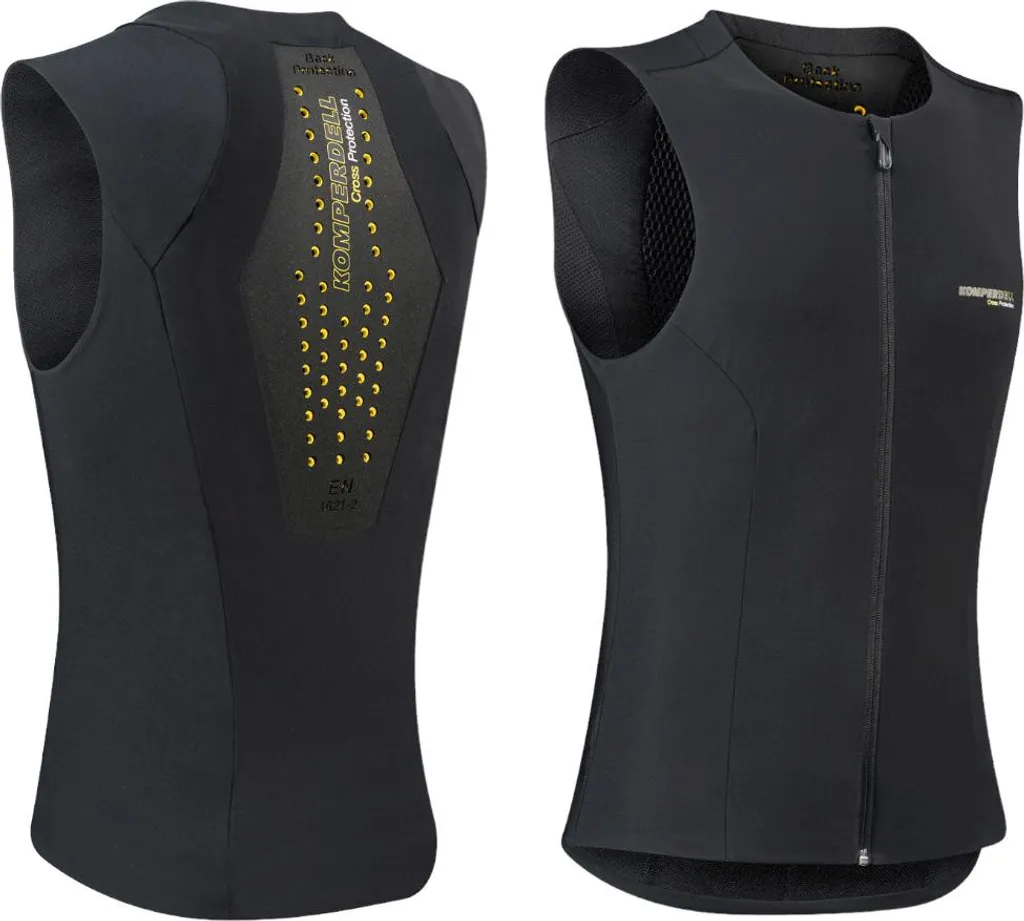Protection Dorsale Air Vest Komperdell Hommes M Noir Ultra Respirante