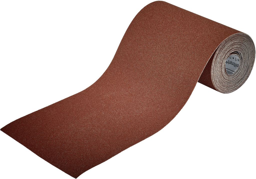 Wolfcraft Schleifpapier K120 5m x 115mm auf Rolle
