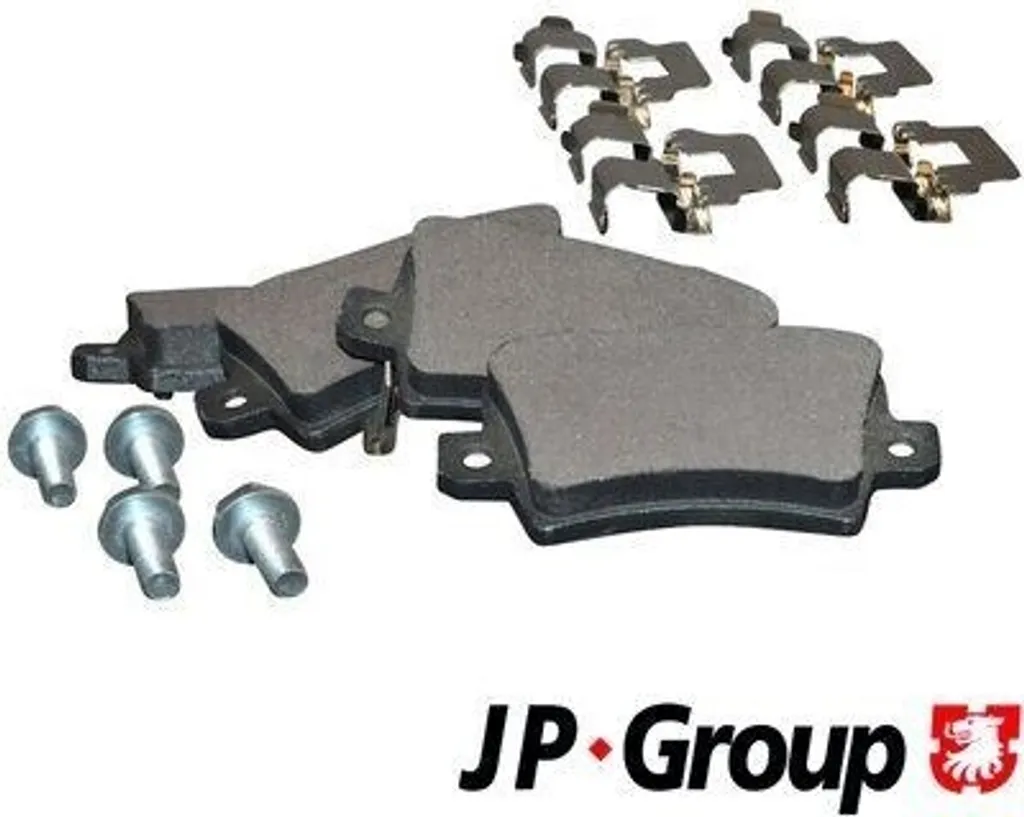 Supprimez les bruits de freinage Civic VIII - Plaquettes arrière JP GROUP 3463700310