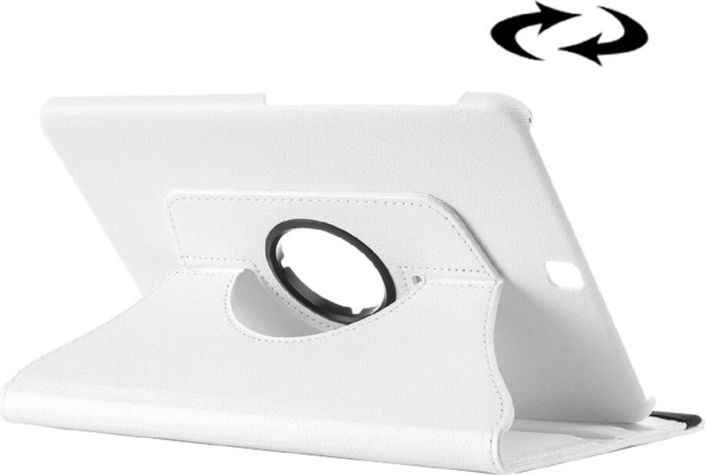 Tablet Tasche für Samsung Galaxy Tab S2 9.7 Leder Schutz Hülle 360° Case Weiß