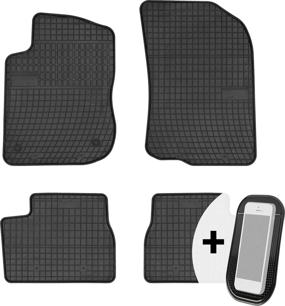 Gummimatten Auto Fußmatten Automatten Passgenau 4-teilig Set - passend für Chevrolet Aveo T200 T250 2002-2012