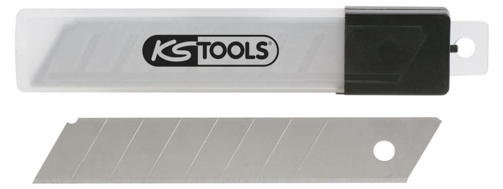 KS TOOLS Odlamovacie čepele 0,5x18x100 mm dávkovač 10 kusov Obrázok produktu 