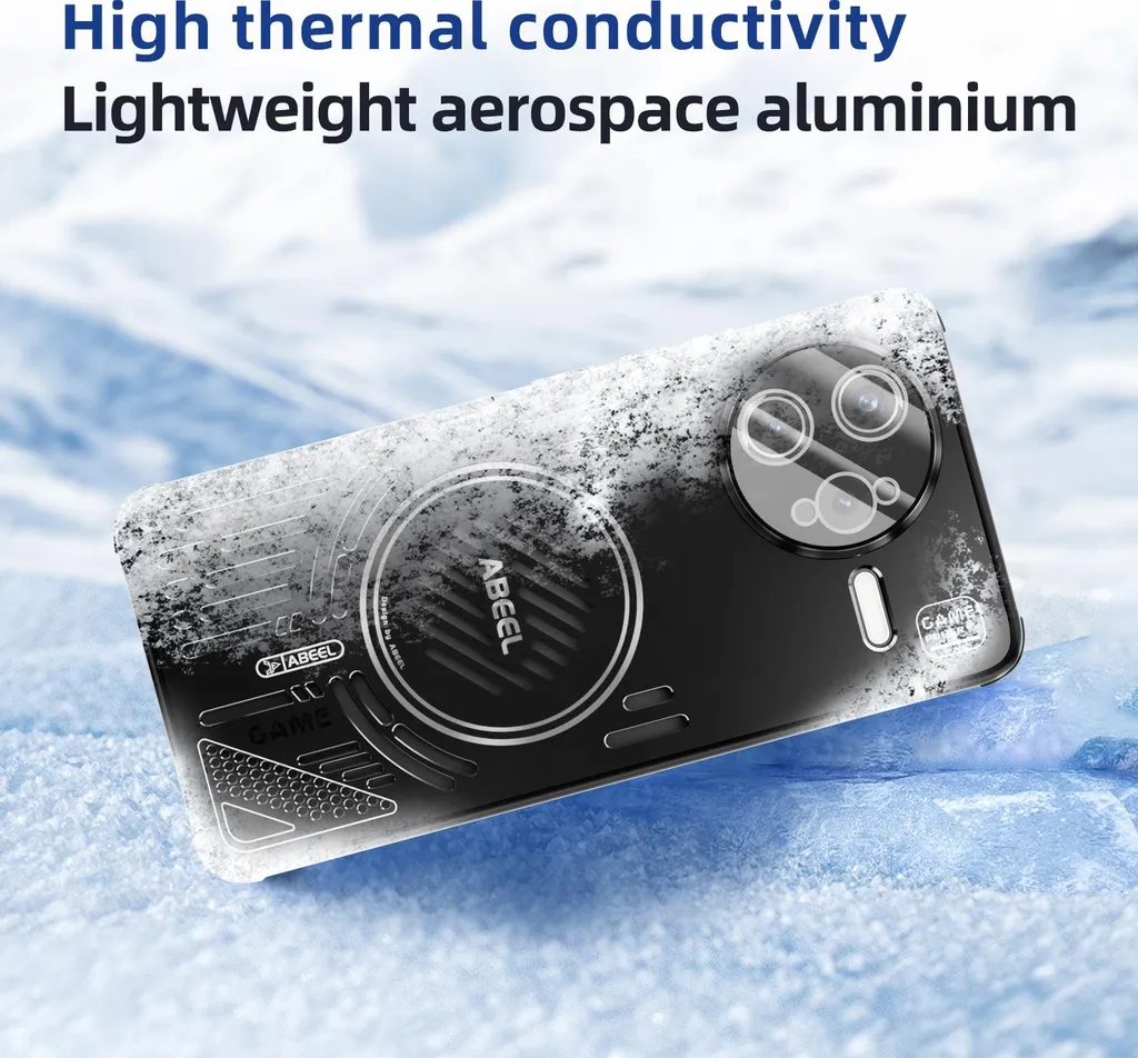 Custodia Slim Alluminio Poco F7 Pro Magnetica Nera Elegante - 5