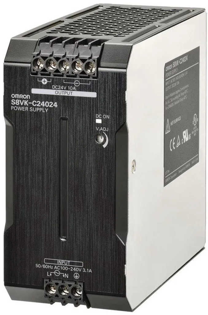 Alimentation 24V S8VKC24024 avec protection contre surcharges