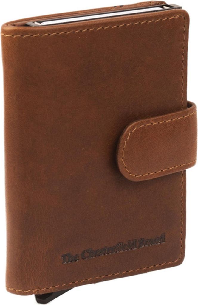 The Chesterfield Brand Loughton -korttikotelo, konjakki Immagine del prodotto 