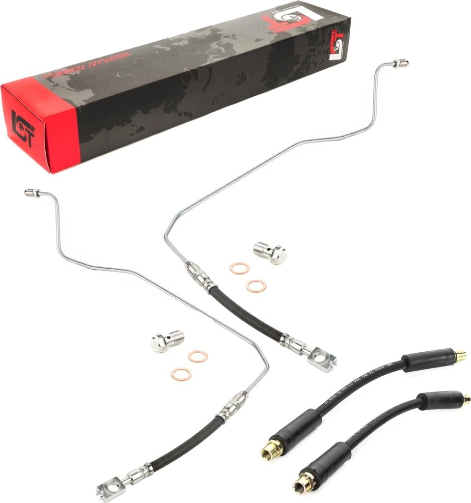4x Bremsschlauch Satz vorne hinten für AUDI A6 C5 SKODA SUPERB 3U VW PASSAT B5