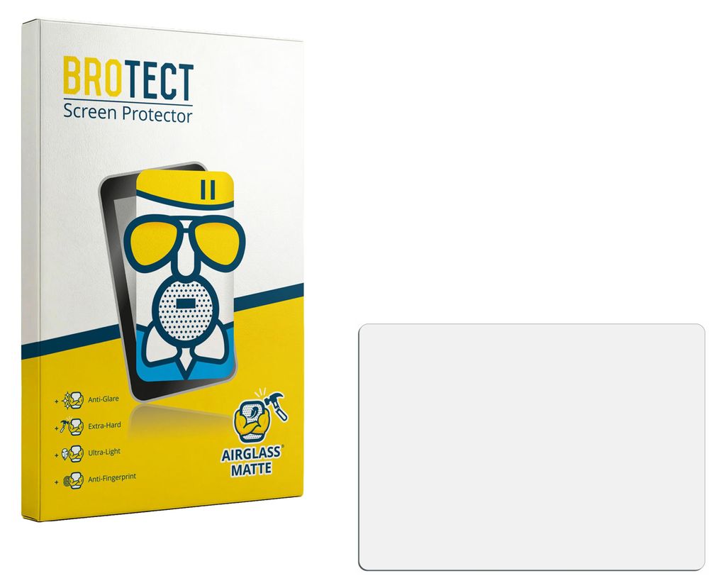 BROTECT Entspiegelungs Schutzglas für Tchibo Office Schutzfolie Panzer Folie Glas Display Schutz matt