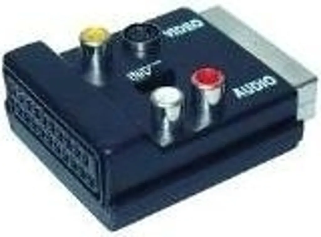 Solution branchement vidéo : adaptateur péritel shiverpeaks BASIC-S - 2