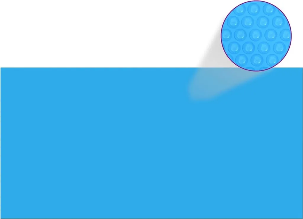 Telo Copripiscina Rettangolare 488x244 PE | Protezione UV Blu