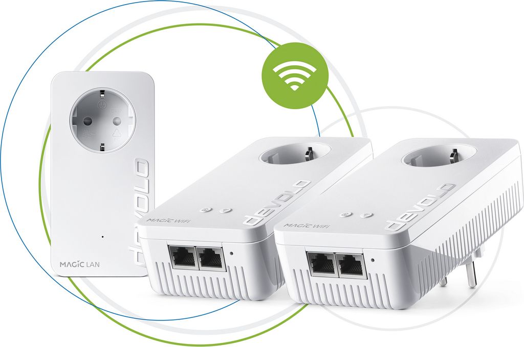 Kit multiroom Magic 2 WiFi (3 adaptadores) Imagen del producto 