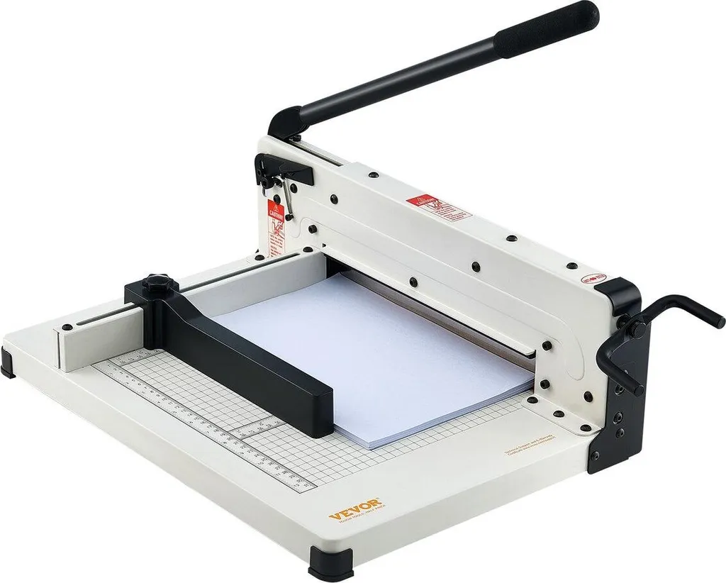 Coupe-papier industriel A4 pour gros volumes de 400 feuilles métal