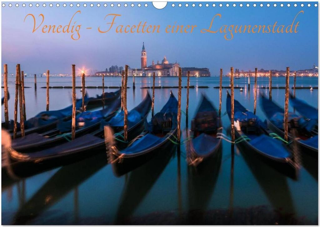 Venedig - Facetten einer Lagunenstadt (Wandkalender 2026 DIN A3 quer), CALVENDO Monatskalender