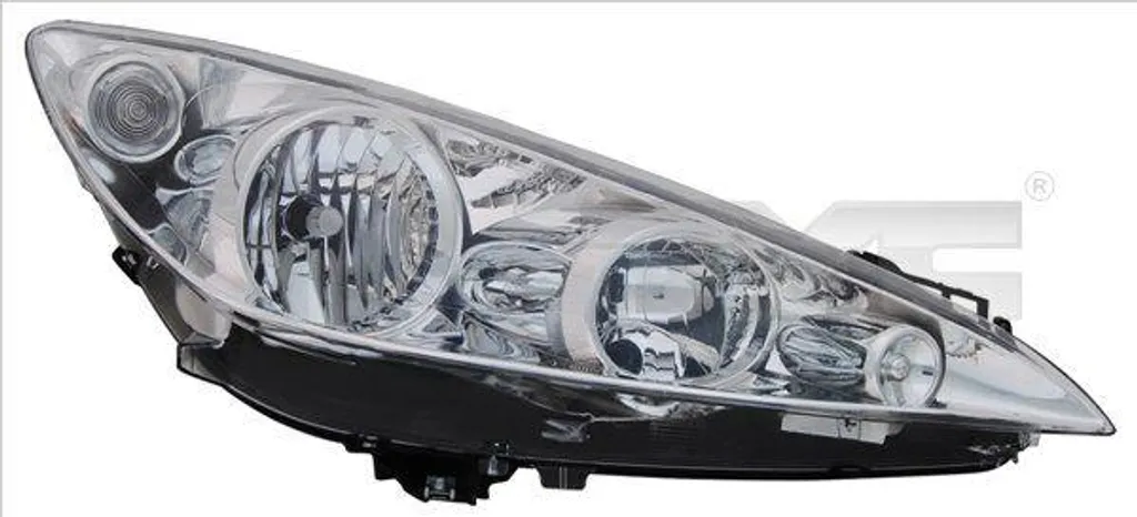 Gruppo Ottico Sinistro Peugeot 308 / RCZ TYC 20-1498-05-2 Alogeno