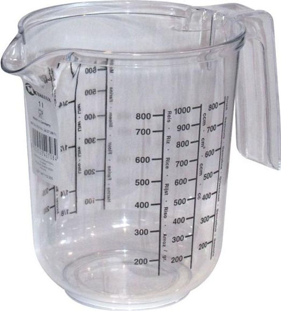 Gobelet gradué Mesure au litre Bidon gradué Gobelet gradué Image du produit 