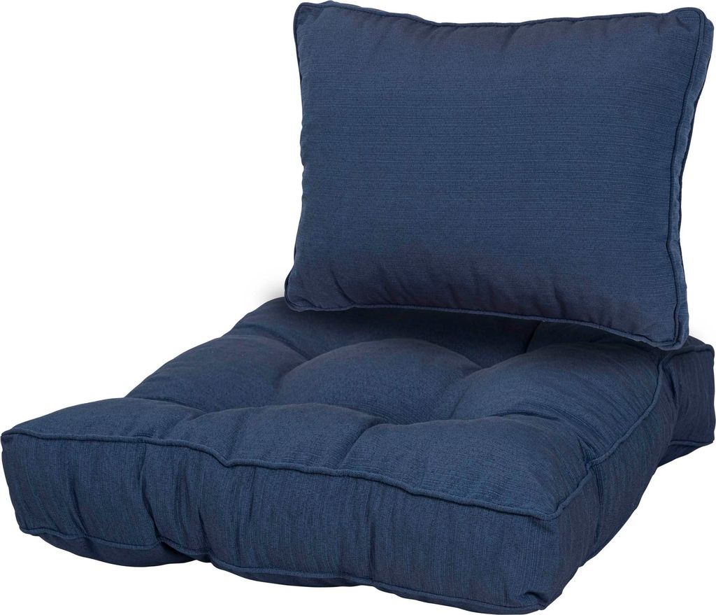 Universal Loungekissen Set 50318-101 blau 46x60 cm + 60x60 Produktbild 