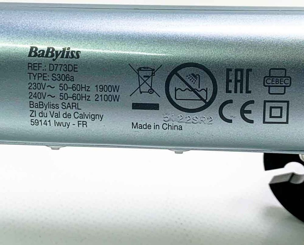 Suszarka do włosów BaByliss Hydro-Fusion z zaawansowaną Zdjęcie produktu 22