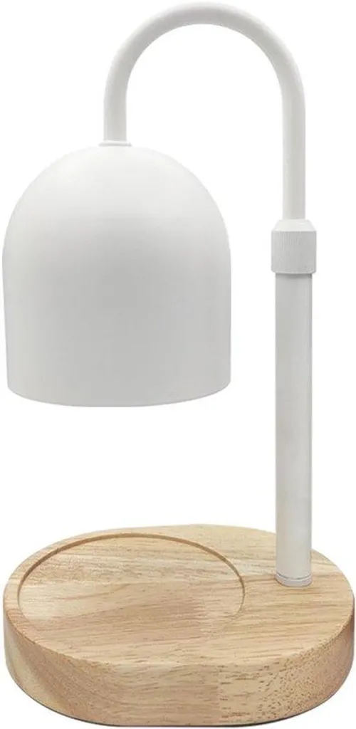 Lampe Chauffe-Bougie Blanche pour Terrarium - Diffuseur Sans Flamme