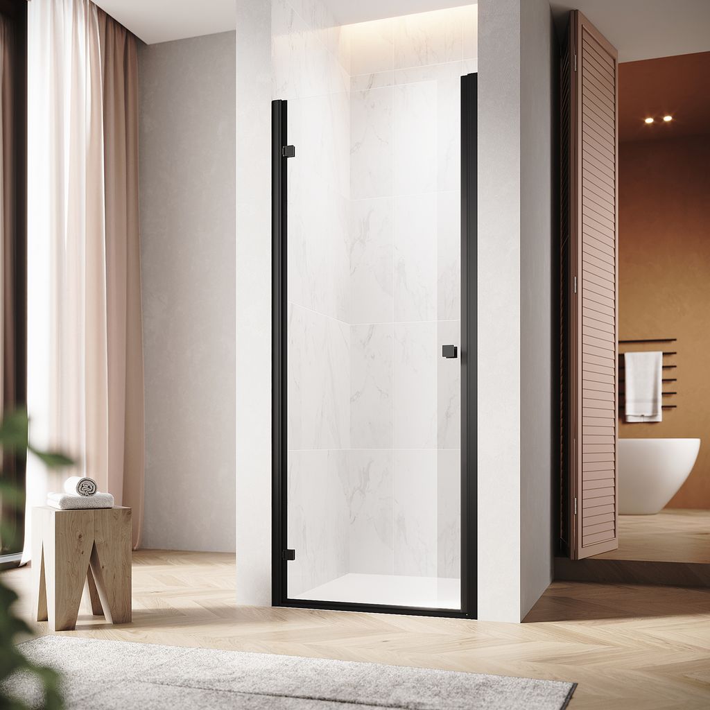 SONNI 80x195cm porta per nicchia doccia, vetro di sicurezza Immagine del prodotto 