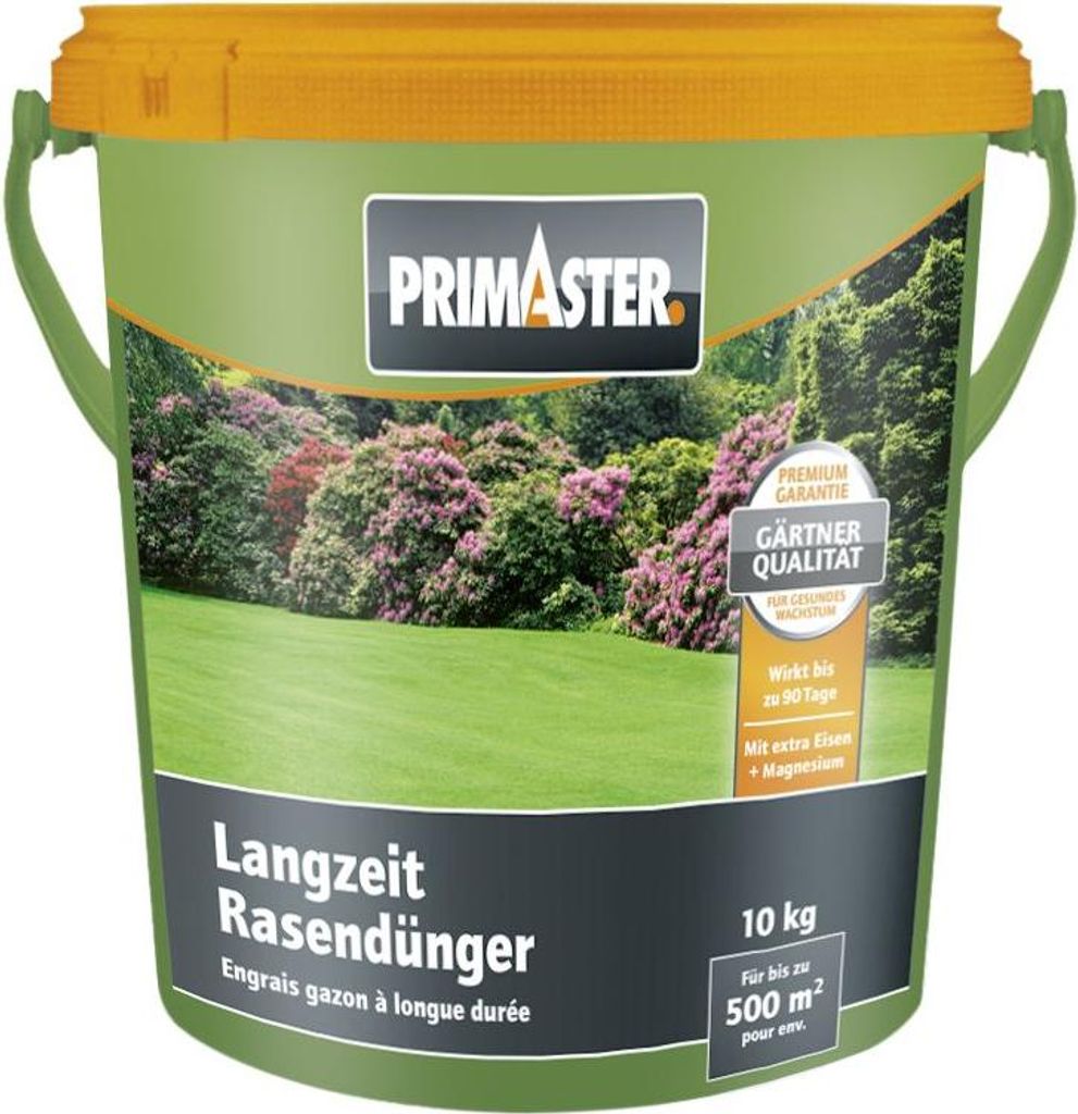 Primaster Rasendünger mit Langzeitwirkung 10 kg Produktbild 