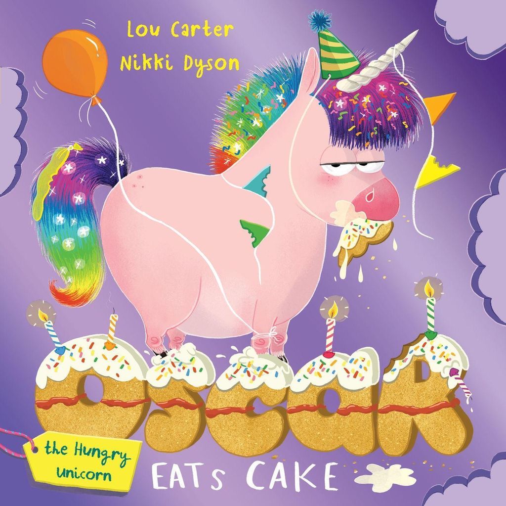 Oscar The Hungry Unicorn Eats Cake – Lingua: Inglese
