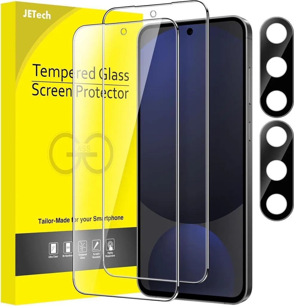 Lot de 2 Films Samsung Galaxy S24 FE 9H Imperméable et Anti-Traces