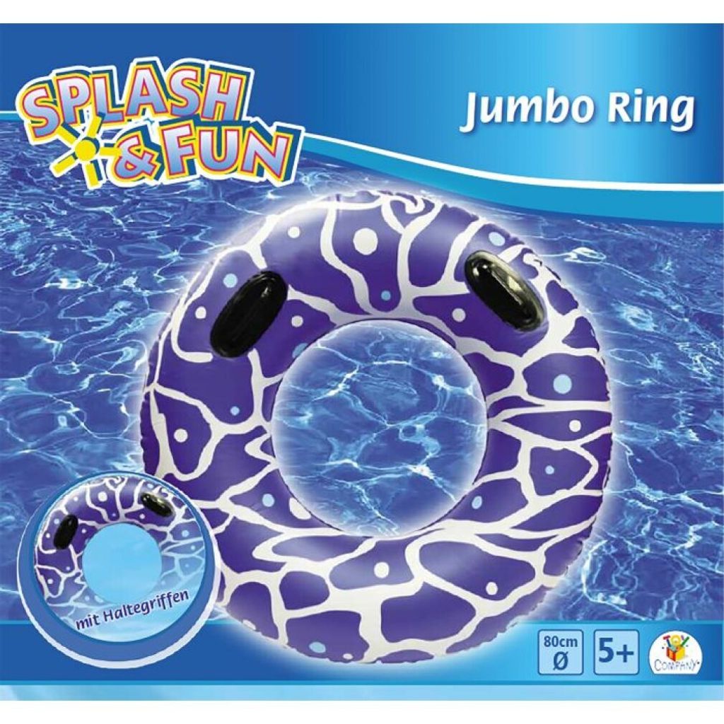 Splash & Fun plavecký kruh s držadlami, # 80 cm Ostatné Obrázok produktu 