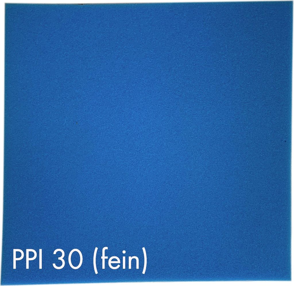 Pondlife Filterschaum blau 50x50x2 cm zur optimalen Produktbild 
