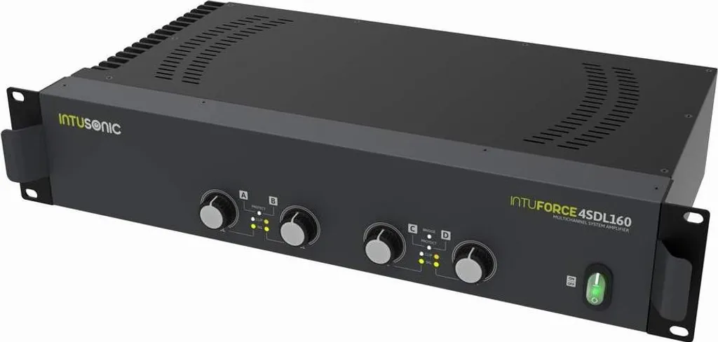 INTUSONIC 4SDL160 Amplificateur Haute Fidélité 4 Zones de Diffusion