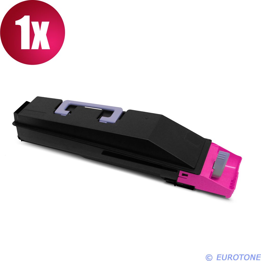 1x Eurotone Toner Alternative für Kyocera 1T02H7BEU0 TK-855M Rot Magenta