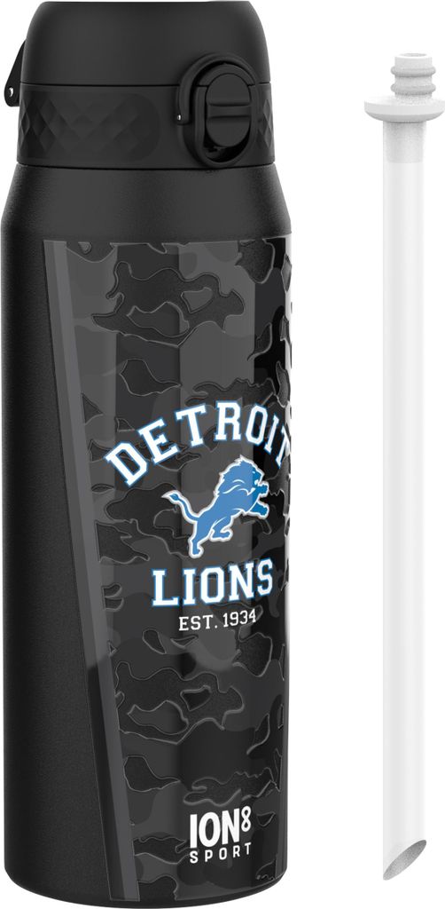 Detroit Lions Steel Water Bottle 750ml