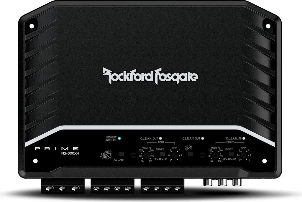 Supprimer les Distorsions Audio : Ampli Rockford Fosgate R2-300X4 Prime