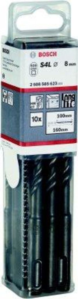 A product package of Bosch drill bits.
